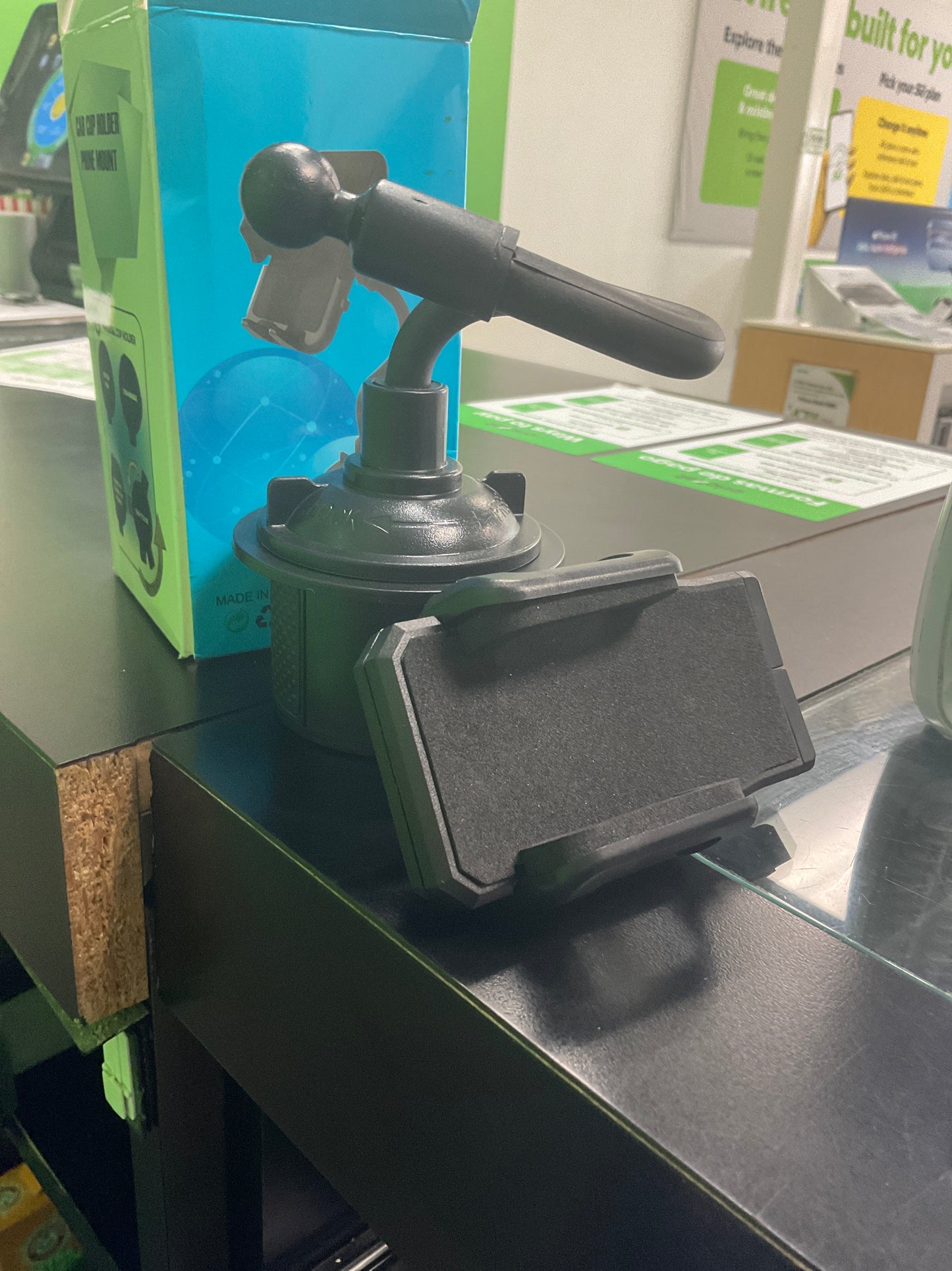Car cup holder phone mount